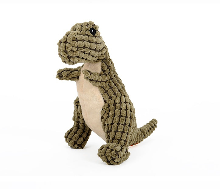 Dinosaur Squeaky Chew Toy for Endless Fun with Your Dog! - Paws and Claws warehouse