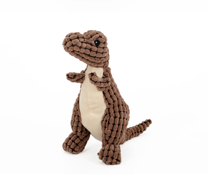 Dinosaur Squeaky Chew Toy for Endless Fun with Your Dog! - Paws and Claws warehouse