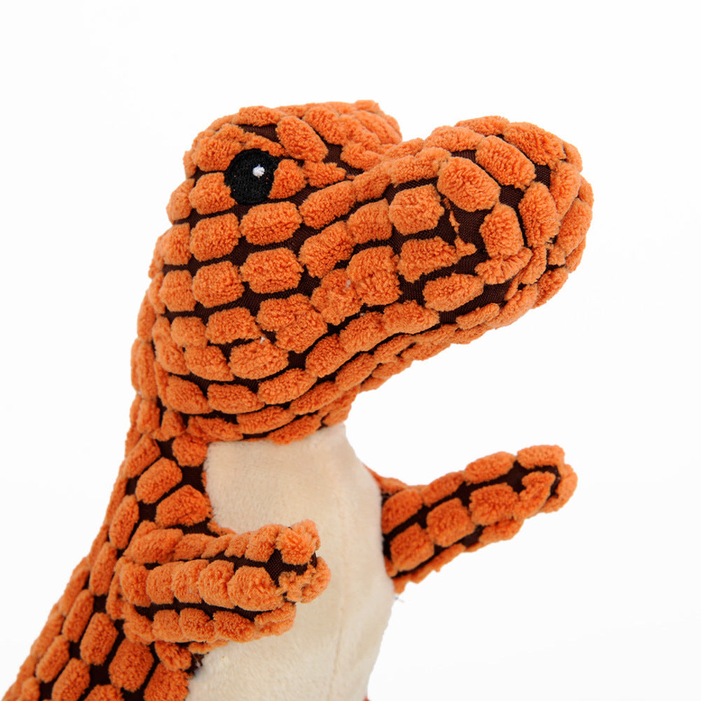 Dinosaur Squeaky Chew Toy for Endless Fun with Your Dog! - Paws and Claws warehouse
