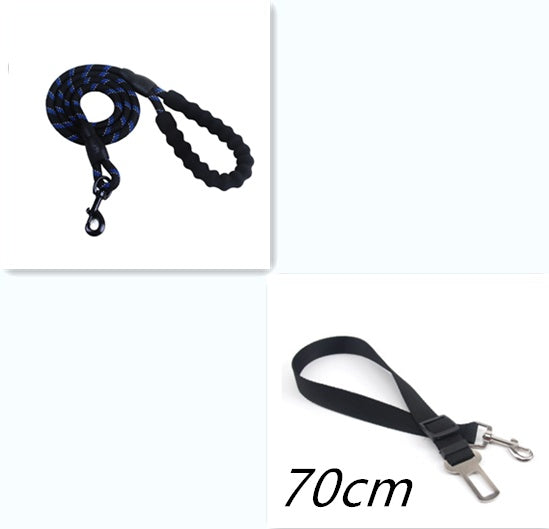 Stay Safe & Stylish with the Reflective Nylon Dog Leash! - Paws and Claws warehouse