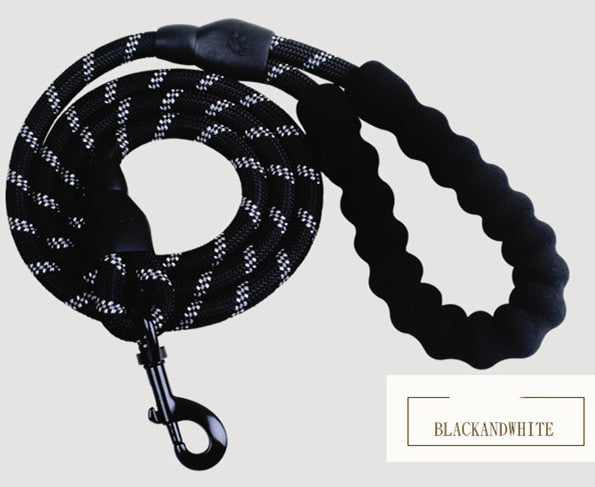 Stay Safe & Stylish with the Reflective Nylon Dog Leash! - Paws and Claws warehouse