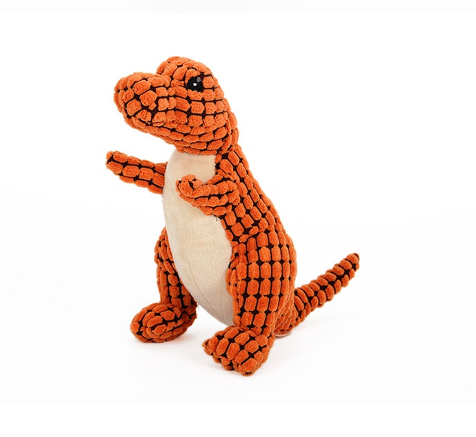 Dinosaur Squeaky Chew Toy for Endless Fun with Your Dog! - Paws and Claws warehouse