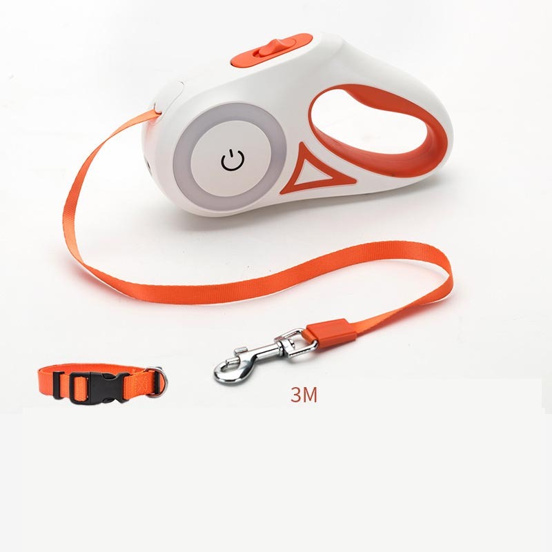 Ultimate Retractable Dog Leash with Spotlight – Brighten Every Adventure! - Paws and Claws warehouse