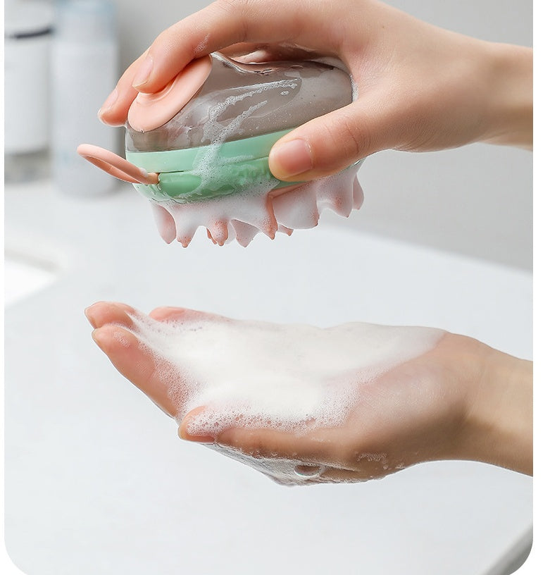 2-in-1 Pet Bath & Massage Brush – Clean, Massage, & Pamper Your Pet Effortlessly! - Paws and Claws warehouse