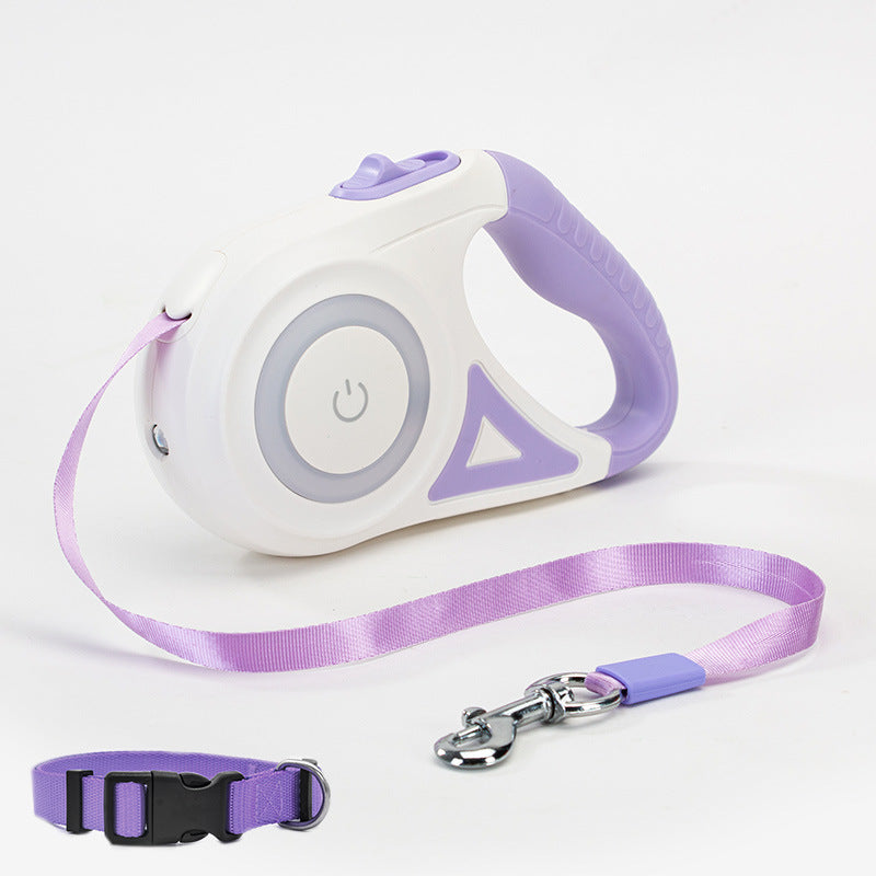 Ultimate Retractable Dog Leash with Spotlight – Brighten Every Adventure! - Paws and Claws warehouse